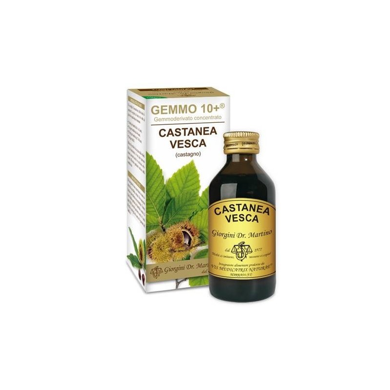 Dr. Giorgini Ser-vis Castagno Liquido Analcolico Gemmo 10+ 100 Ml