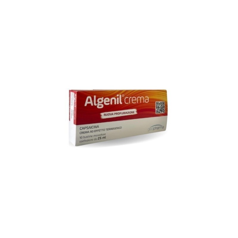 Geofarma Algenil Crema Effetto Termogenico 10 Bustine Da 2,5 Ml