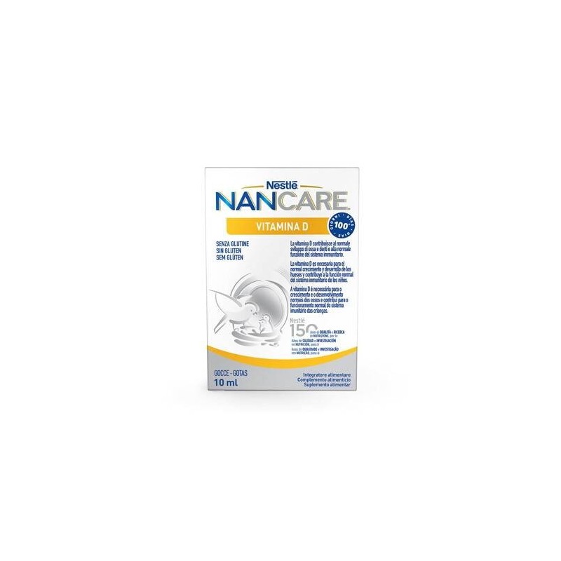 Nestle' Italiana Nancare Vitamina D Gocce 10 Ml