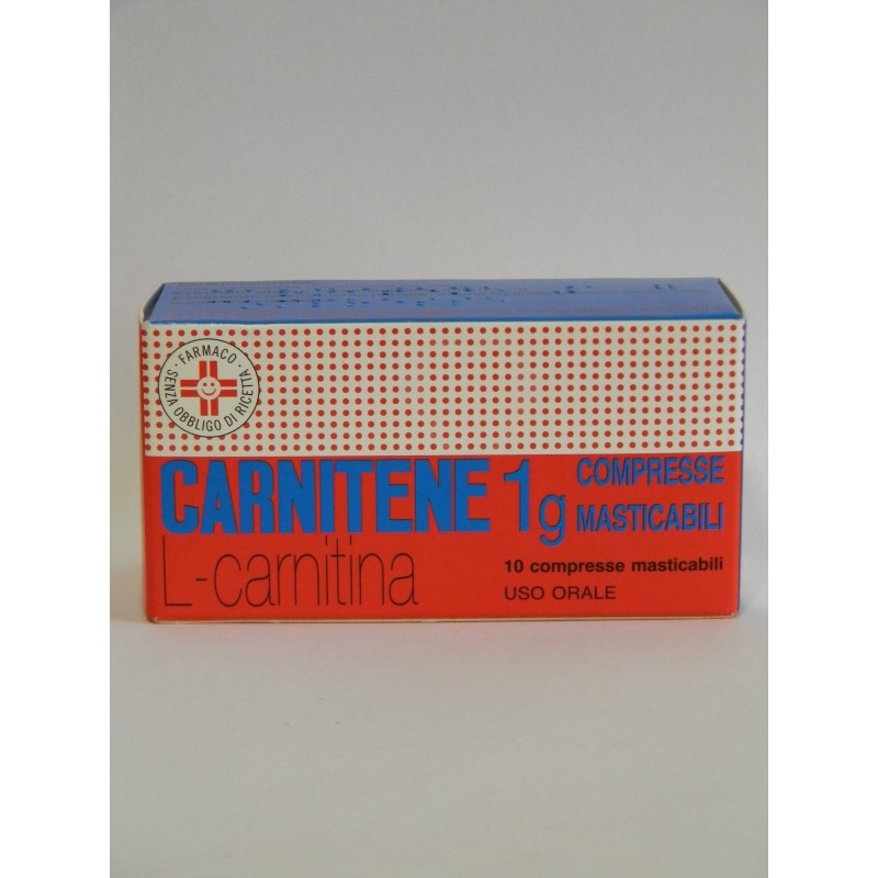 Alfasigma Carnitene 10 compresse masticabili 1G