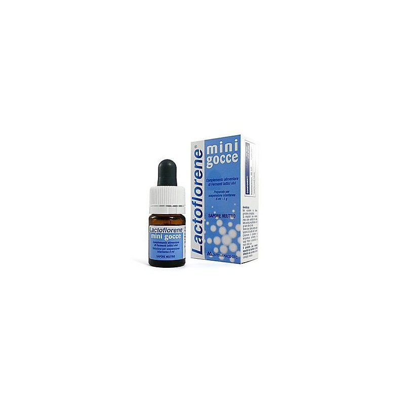 Montefarmaco Otc Lactoflorene Mini Gocce 6 Ml + Bustina Da 1 G