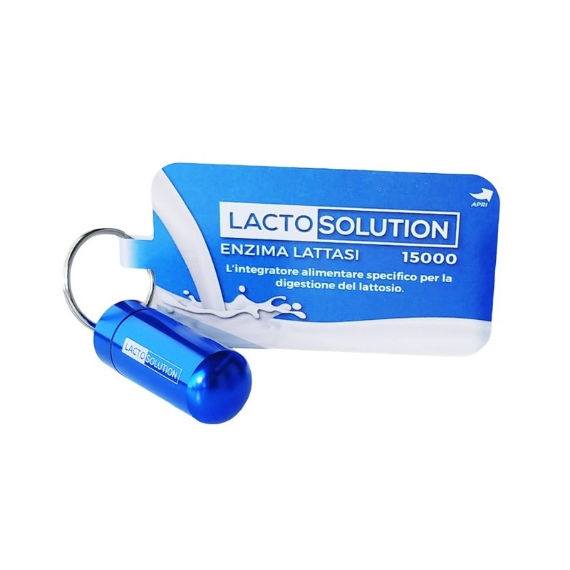 Nutras Lactosolution 15000 15 Compresse Con Portapillole