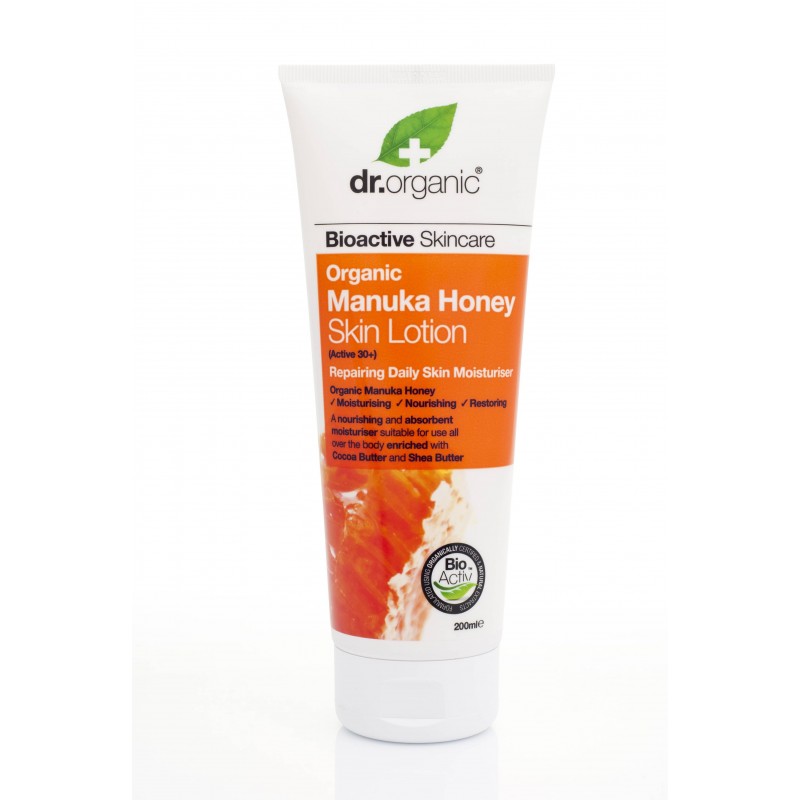 Optima Naturals Dr Organic Manuka Honey Miele Di Manuka Skin Lotion Lozione Corpo 200 Ml