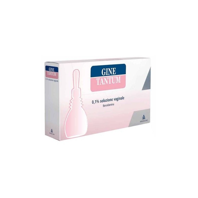 Ginetantum 0,1% Soluzione Vaginale 5 Flaconi 140 ml Angelini