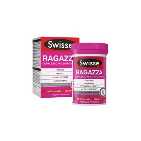 Health And Happiness It. Swisse Multivitaminico Ragazza 60 Compresse