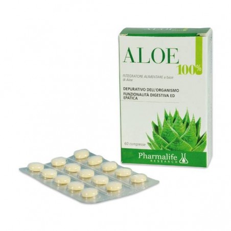 Pharmalife Research Aloe 100% Integratore Alimentare 60 Compresse