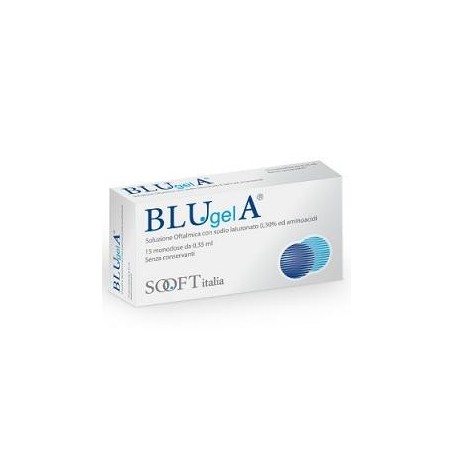 Fidia Farmaceutici Blu Gel A Monodose Gocce Oculari 15 Contenitori Monodose