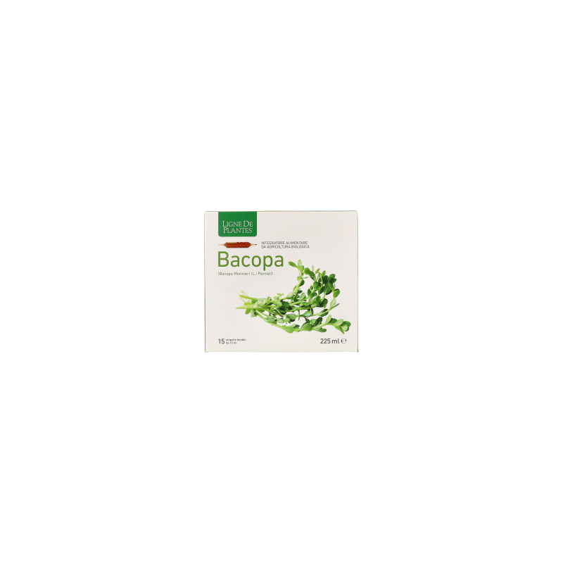 Natura Service Bacopa 15 Ampolle Bevibili Da 15 Ml