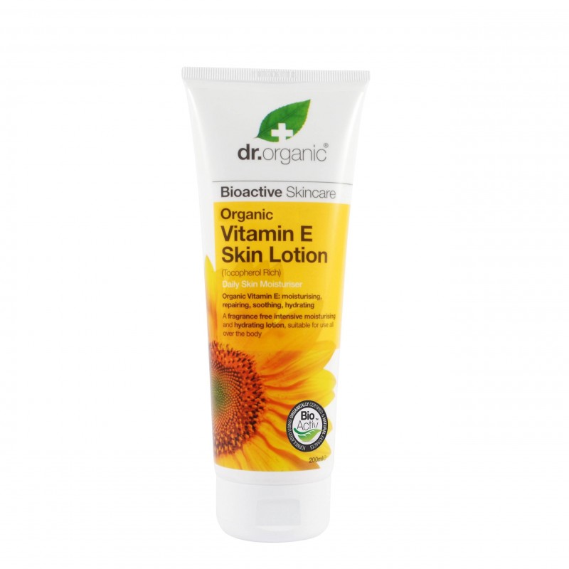 Optima Naturals Dr Organic Vitamin E Skin Lotion Lozione Corpo 200 Ml