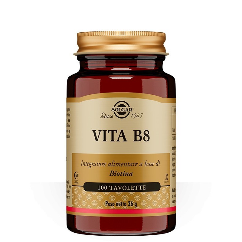 Solgar It. Multinutrient Vita B8 100 Tavolette