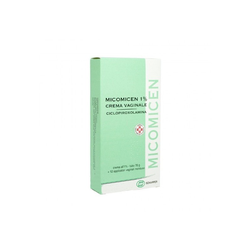 Scharper Micomicen 1% Crema Vaginale Micomicen 100 Mg Ovuli Ciclopiroxolamina