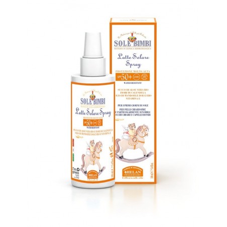 Helan Cosmesi Sole Bimbi Latte Solare Spray Spf50+ 100 Ml