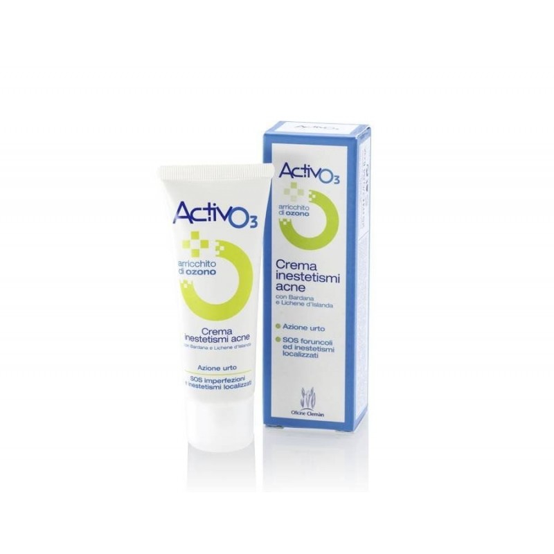 Oficine Cleman Activo3 Crema Inestetismi Acne 25