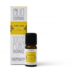 Nasoterapia Olio Essenziale Ylang Ylang 100% Puro Naturale 10 ml Rilassa e aiuta a sciogliere rabbia e nervosismo