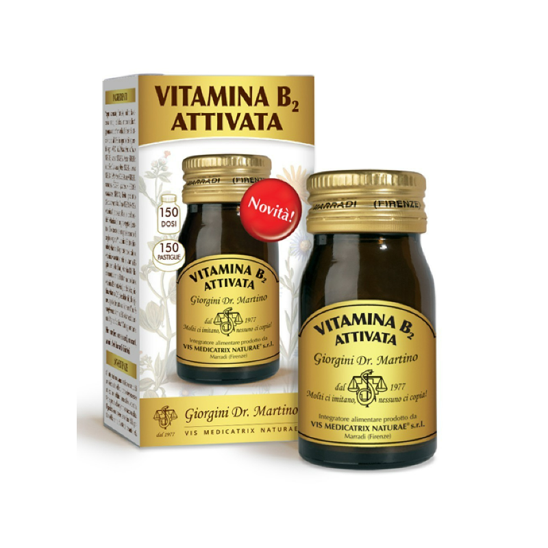 Dr. Giorgini Ser-vis Vitamina B2 Attivata 150 Pastiglie