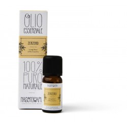 Nasoterapia Olio Essenziale Zenzero 100% Puro Naturale 10 ml Dona Sollievo in caso di Nausea