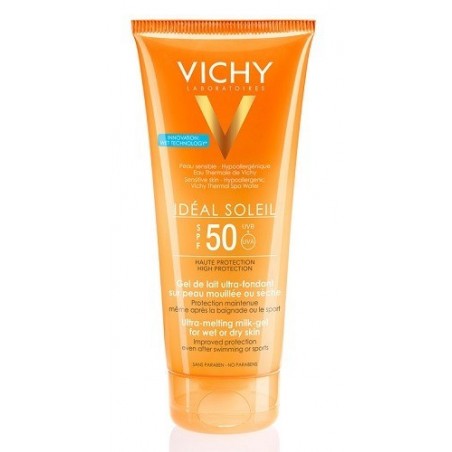 Vichy Ideal Soleil Gel Wet Corpo Spf50 200 Ml