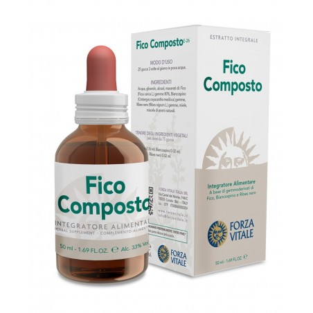 Forza Vitale Italia Ecosol Fico Composto Gocce 50 Ml