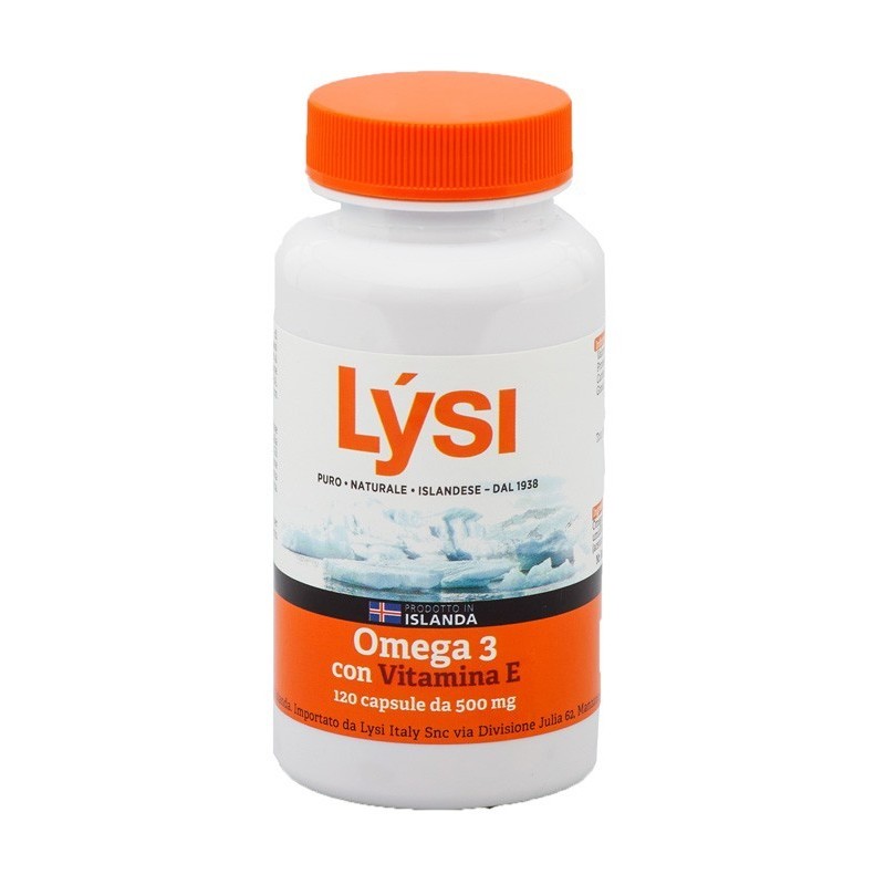 Lysi Italy Di Sirbu Marina Lysi Omega 3 Vitamina E 120 Capsule