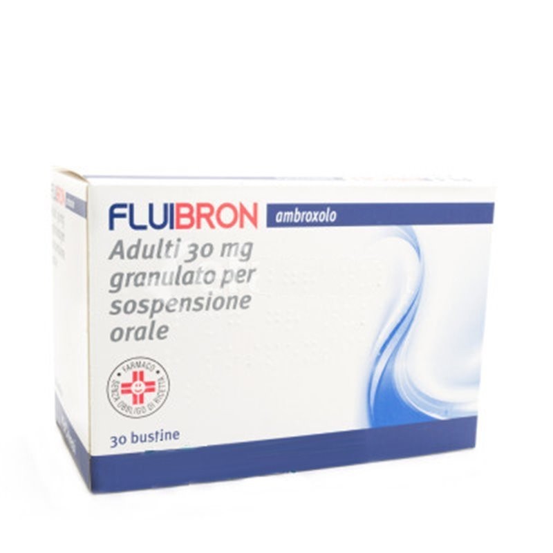 Fluibron Adulti 30 Mg Granulato Per Sospensione Orale Ambroxolo Cloridrato 30 bustine