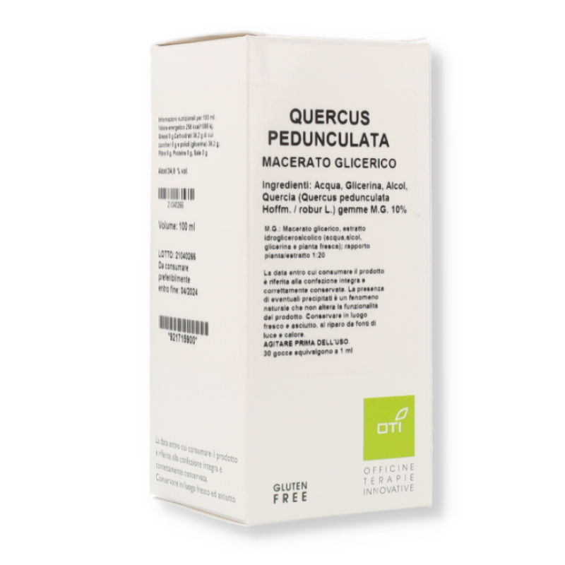 Oti Quercus Pedunculata Macerato Glicerico 10% Gocce 100ml