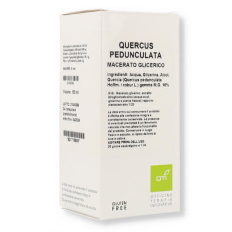 Oti Quercus Pedunculata Macerato Glicerico 10% Gocce 100ml