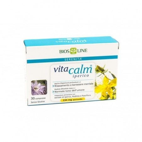 Bios Line Vitacalm Iperico 30 Compresse