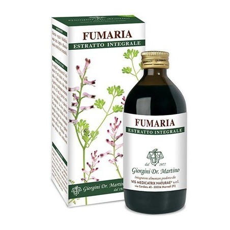 Dr. Giorgini Ser-vis Fumaria Estratto Integrale 200 Ml