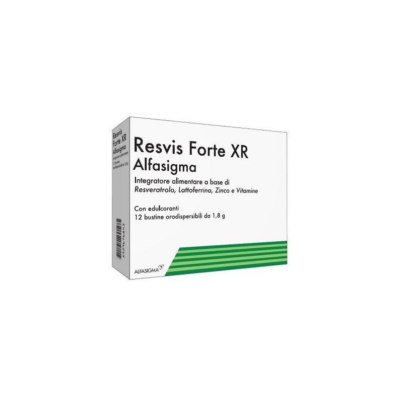 Alfasigma Resvis Forte Xr Biofutura 12 Buste