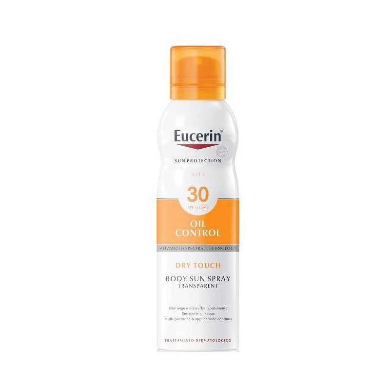 Beiersdorf Eucerin Sun Spray Tocco Secco Spf30 200 Ml