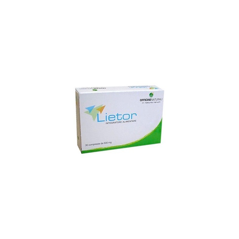 Officine Naturali Lietor 30 Compresse 500 Mg