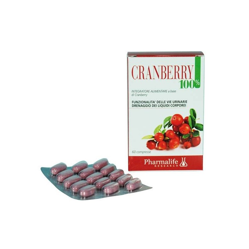 Pharmalife Research Cranberry 100% 60 Compresse