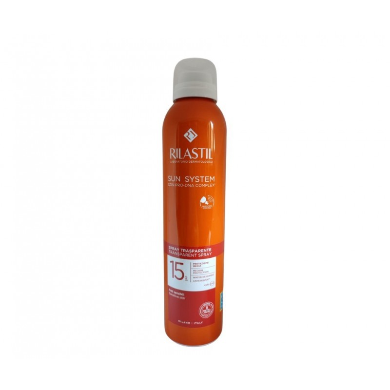 Ist. Ganassini Rilastil Sun System Transparent Spray Spf15 200 Ml