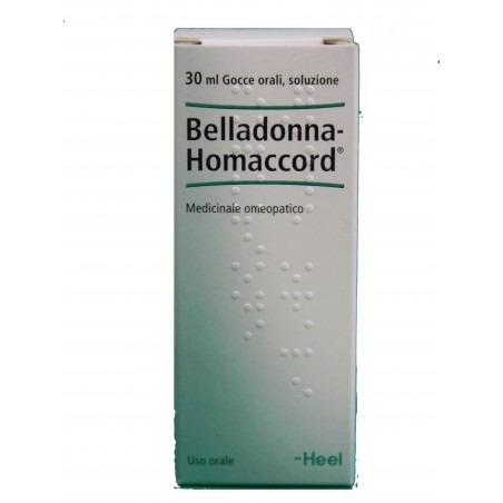 Biologische Heilm. Heel Gmbh Belladonna Homaccord Gocce 30ml