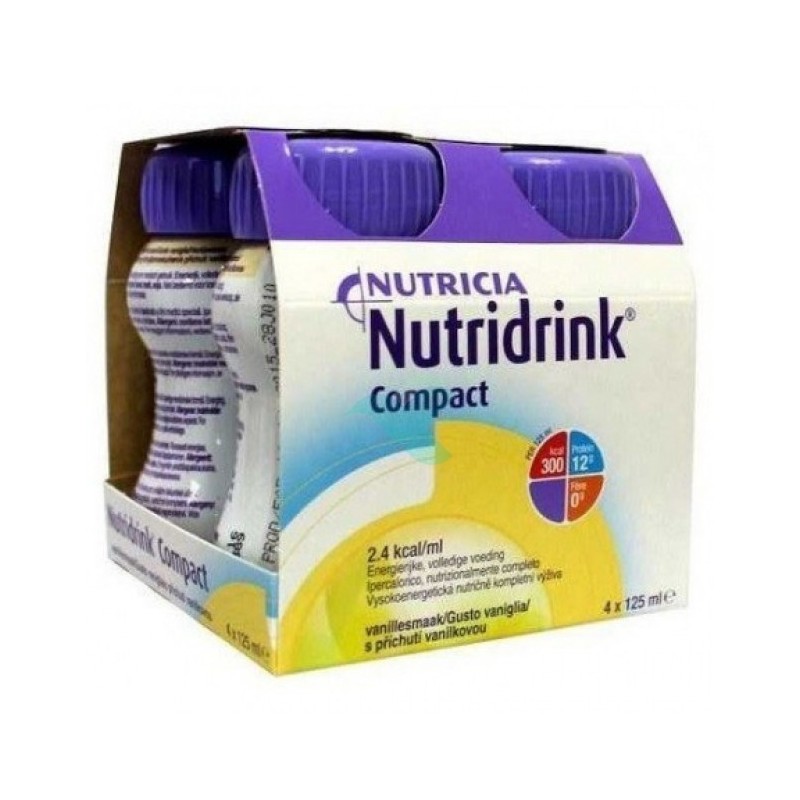 Danone Nutricia Soc. Ben. Nutridrink Compact Fibre Caffe' 125 Ml 4 Pezzi