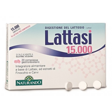 Naturando Lattasi 15000 20 Compresse