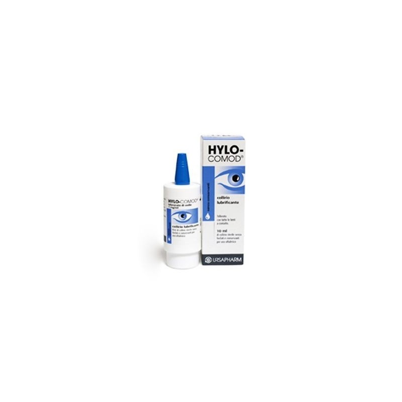 Ursapharm Hylo-comod Gocce Oculari Ialuronato Di Sodio 0,1% Flaconcino 10 Ml