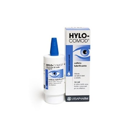 Ursapharm Hylo-comod Gocce Oculari Ialuronato Di Sodio 0,1% Flaconcino 10 Ml