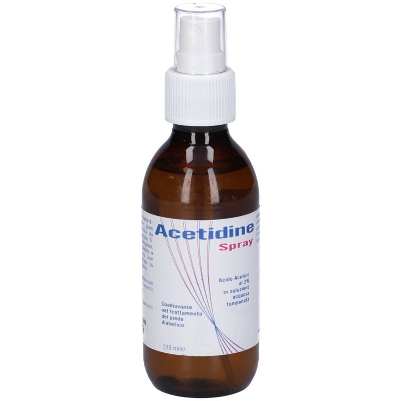 E. C. F. Energie Chimico Farm. Lozione All'acido Acetico 2% Igienizzante Acetidine Spray Da125ml