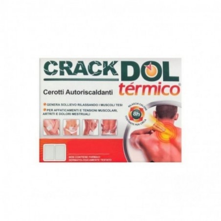 Shedir Pharma Unipersonale Crackdol Termico Cerotto Autoriscaldante 6 Pezzi