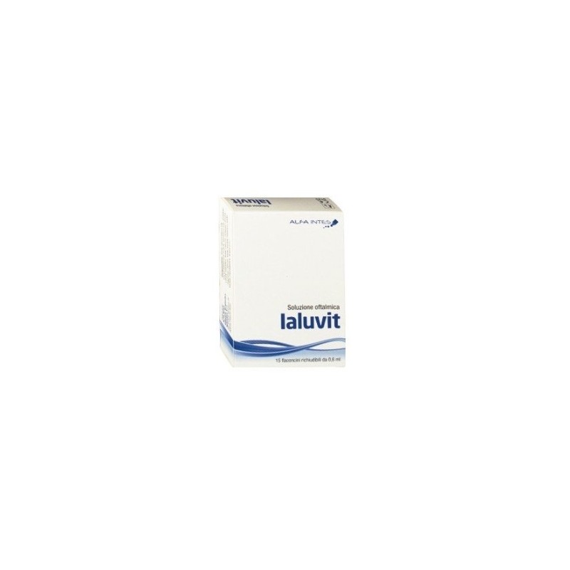 Alfa Intes Ialuvit Soluzione Oftalmica 15 Flaconcini 0,6 Ml