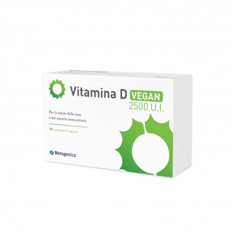 Metagenics Belgium Bvba Vitamina D 2500 Ui Vegan 84 Compresse