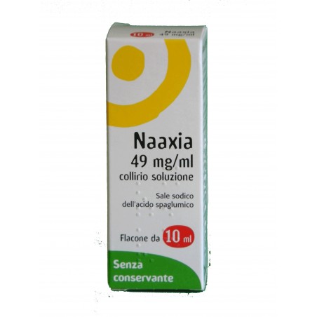 Laboratoires Thea Naaxia 49 Mg/ml Collirio, Soluzione