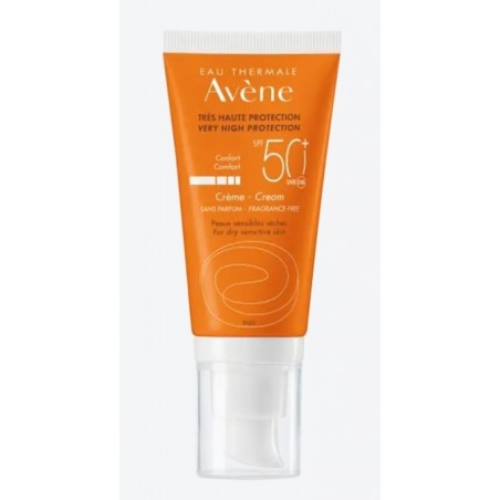 Avene Sol Crema Spf50+ Senza Profumo Nuova Formula 50 Ml