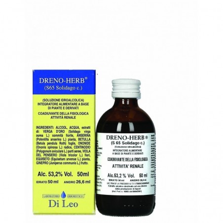 Laboratorio Erboristico Di Leo Dreno-herb Composto S65 Solidago 50 Ml