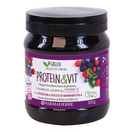 Farmaderbe Protein & Vit Frutti Di Bosco 320 G