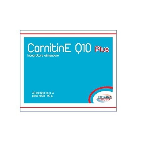 Nisura Farmaceutici Carnitine Q10 Plus 30 Bustine