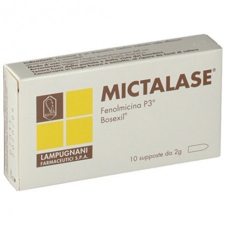 Lampugnani Farmaceutici Mictalase 10 Supposte 2 G