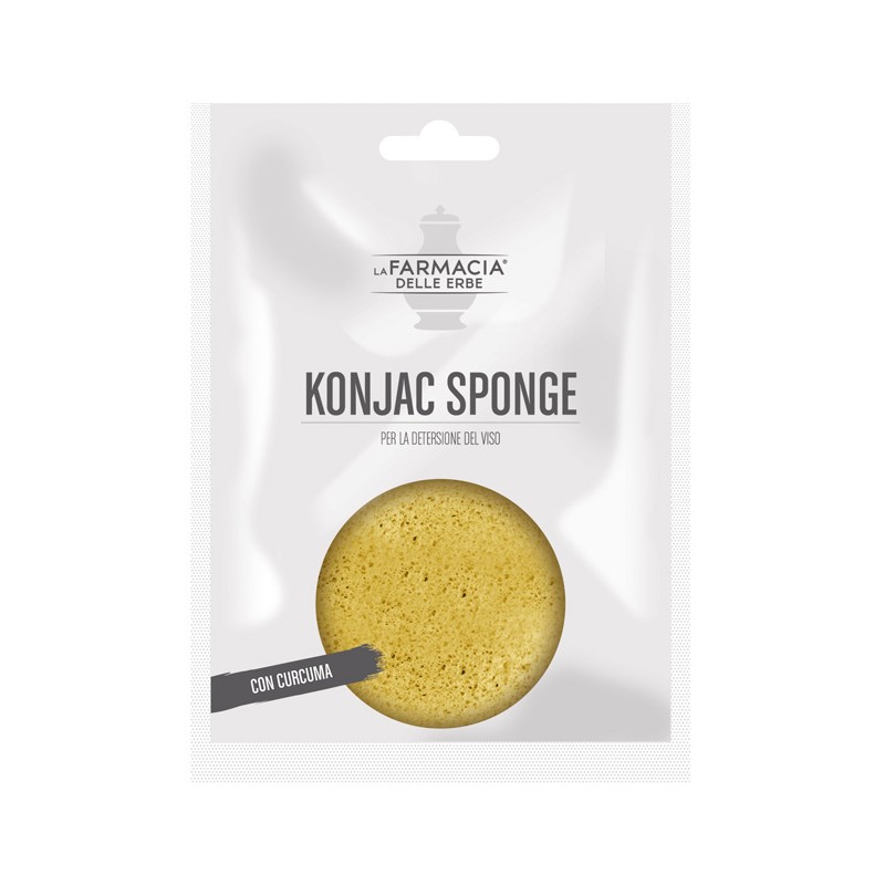 Farm. Delle Erbe Fde Konjac Sponge Curcuma 1 Pezzo