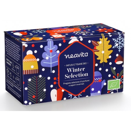 Selezione Infusi e Tisane Bio Winter Selection 20 Filtri Neavita